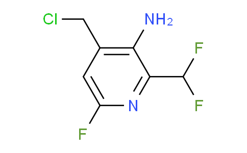 AM208342 | 1805109-62-9 | 3-Amino-4-(chloromethyl)-2-(difluoromethyl)-6-fluoropyridine