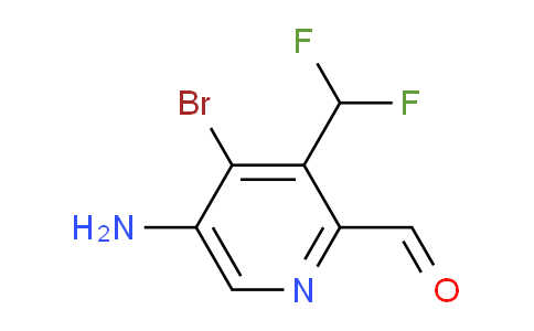 AM208344 | 1805089-86-4 | 5-Amino-4-bromo-3-(difluoromethyl)pyridine-2-carboxaldehyde