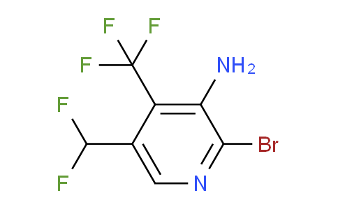 AM208366 | 1806835-80-2 | 3-Amino-2-bromo-5-(difluoromethyl)-4-(trifluoromethyl)pyridine