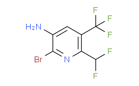 AM208368 | 1806065-51-9 | 3-Amino-2-bromo-6-(difluoromethyl)-5-(trifluoromethyl)pyridine