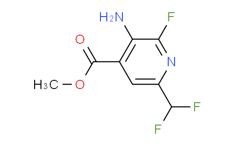 AM208373 | 1806834-50-3 | Methyl 3-amino-6-(difluoromethyl)-2-fluoropyridine-4-carboxylate