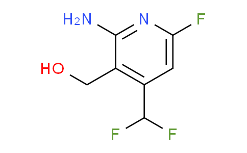 2-Amino-4-(difluoromethyl)-6-fluoropyridine-3-methanol