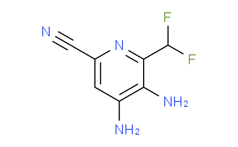 6-Cyano-3,4-diamino-2-(difluoromethyl)pyridine