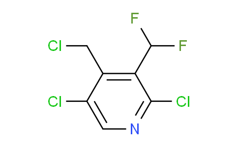 4-(Chloromethyl)-2,5-dichloro-3-(difluoromethyl)pyridine