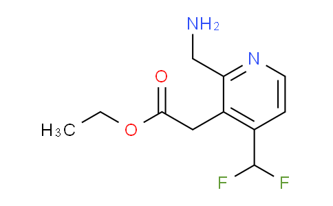 AM208403 | 1805303-54-1 | Ethyl 2-(aminomethyl)-4-(difluoromethyl)pyridine-3-acetate