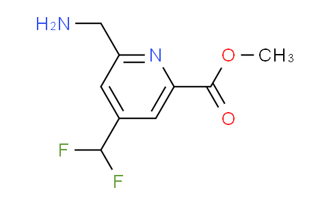 AM208405 | 1804696-42-1 | Methyl 2-(aminomethyl)-4-(difluoromethyl)pyridine-6-carboxylate