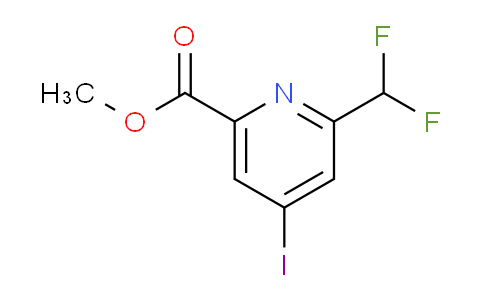 AM208406 | 1806050-31-6 | Methyl 2-(difluoromethyl)-4-iodopyridine-6-carboxylate