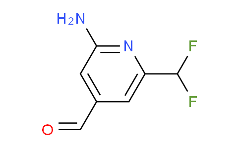 AM208417 | 1804705-34-7 | 2-Amino-6-(difluoromethyl)pyridine-4-carboxaldehyde