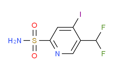 AM208419 | 1805121-57-6 | 5-(Difluoromethyl)-4-iodopyridine-2-sulfonamide