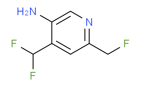 AM208425 | 1806768-11-5 | 5-Amino-4-(difluoromethyl)-2-(fluoromethyl)pyridine