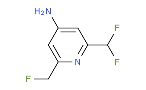 AM208427 | 1805259-23-7 | 4-Amino-2-(difluoromethyl)-6-(fluoromethyl)pyridine