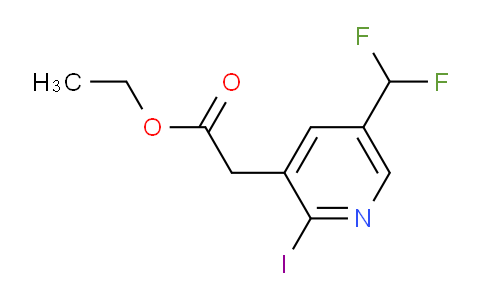 AM208430 | 1806782-29-5 | Ethyl 5-(difluoromethyl)-2-iodopyridine-3-acetate
