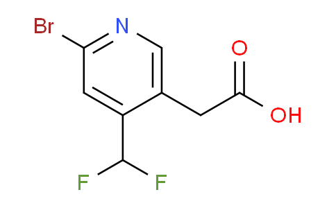 AM208431 | 1806771-38-9 | 2-Bromo-4-(difluoromethyl)pyridine-5-acetic acid