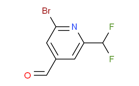 AM208435 | 1805296-66-5 | 2-Bromo-6-(difluoromethyl)pyridine-4-carboxaldehyde