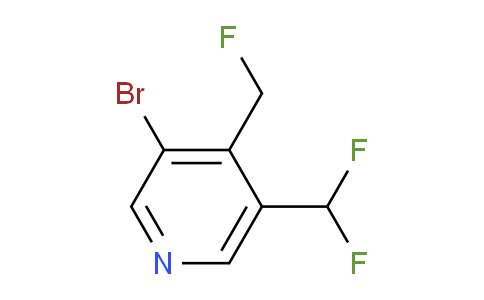 AM208438 | 1805295-34-4 | 3-Bromo-5-(difluoromethyl)-4-(fluoromethyl)pyridine