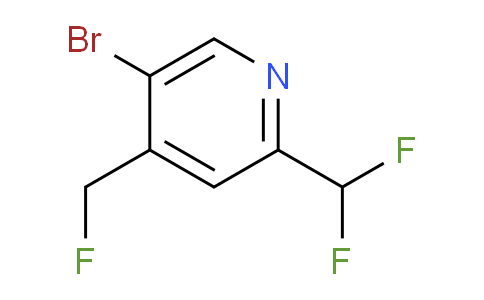 AM208440 | 1805280-93-6 | 5-Bromo-2-(difluoromethyl)-4-(fluoromethyl)pyridine