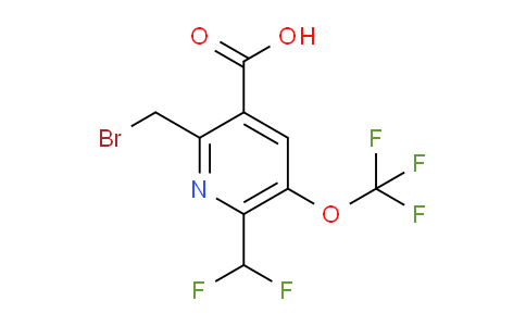 AM208442 | 1804752-49-5 | 2-(Bromomethyl)-6-(difluoromethyl)-5-(trifluoromethoxy)pyridine-3-carboxylic acid