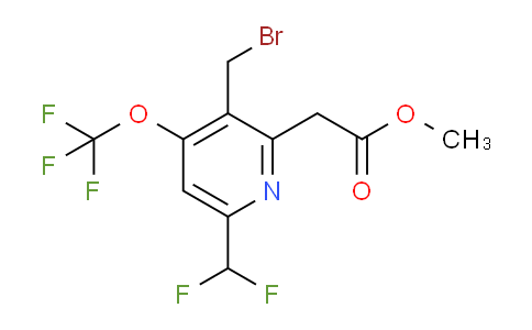 AM208443 | 1805302-36-6 | Methyl 3-(bromomethyl)-6-(difluoromethyl)-4-(trifluoromethoxy)pyridine-2-acetate