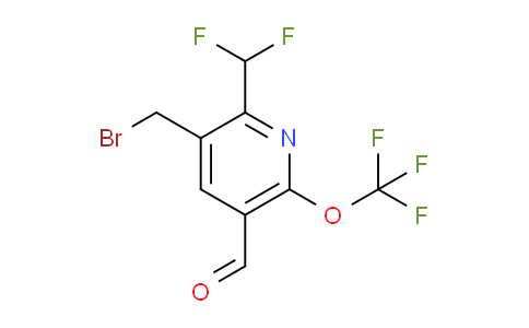 AM208448 | 1805302-06-0 | 3-(Bromomethyl)-2-(difluoromethyl)-6-(trifluoromethoxy)pyridine-5-carboxaldehyde