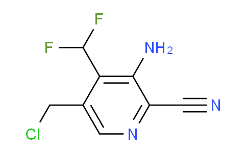 AM208464 | 1805928-91-9 | 3-Amino-5-(chloromethyl)-2-cyano-4-(difluoromethyl)pyridine