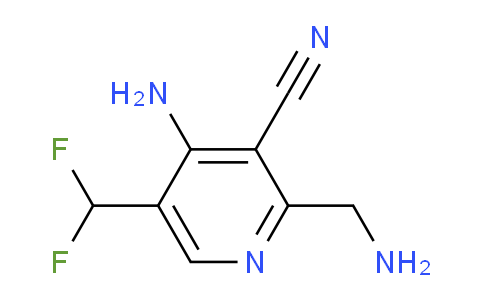 AM208468 | 1805269-66-2 | 4-Amino-2-(aminomethyl)-3-cyano-5-(difluoromethyl)pyridine