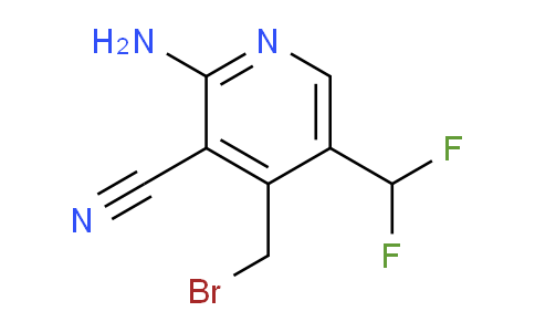 AM208470 | 1805058-48-3 | 2-Amino-4-(bromomethyl)-3-cyano-5-(difluoromethyl)pyridine