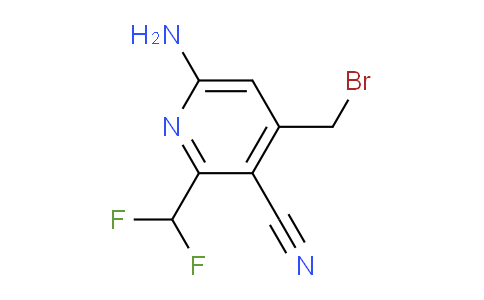 AM208471 | 1805108-22-8 | 6-Amino-4-(bromomethyl)-3-cyano-2-(difluoromethyl)pyridine