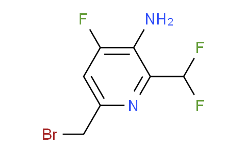 AM208472 | 1805109-49-2 | 3-Amino-6-(bromomethyl)-2-(difluoromethyl)-4-fluoropyridine