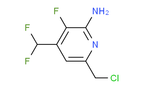 AM208473 | 1804488-84-3 | 2-Amino-6-(chloromethyl)-4-(difluoromethyl)-3-fluoropyridine