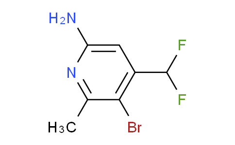 AM208474 | 1806824-47-4 | 6-Amino-3-bromo-4-(difluoromethyl)-2-methylpyridine