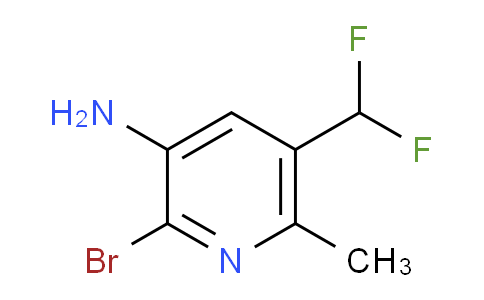 AM208478 | 1805333-80-5 | 3-Amino-2-bromo-5-(difluoromethyl)-6-methylpyridine