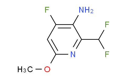 AM208483 | 1805322-70-6 | 3-Amino-2-(difluoromethyl)-4-fluoro-6-methoxypyridine