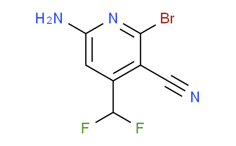 AM208489 | 1805337-66-9 | 6-Amino-2-bromo-3-cyano-4-(difluoromethyl)pyridine