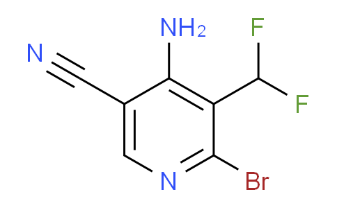 AM208493 | 1805166-90-8 | 4-Amino-2-bromo-5-cyano-3-(difluoromethyl)pyridine