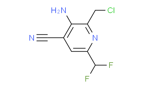 AM208506 | 1805059-12-4 | 3-Amino-2-(chloromethyl)-4-cyano-6-(difluoromethyl)pyridine