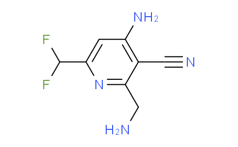 AM208510 | 1806836-83-8 | 4-Amino-2-(aminomethyl)-3-cyano-6-(difluoromethyl)pyridine