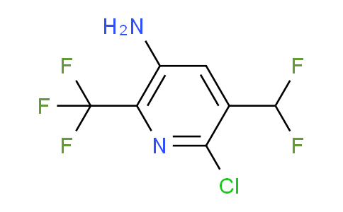 AM208511 | 1804450-43-8 | 5-Amino-2-chloro-3-(difluoromethyl)-6-(trifluoromethyl)pyridine