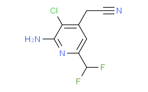 AM208513 | 1806794-25-1 | 2-Amino-3-chloro-6-(difluoromethyl)pyridine-4-acetonitrile