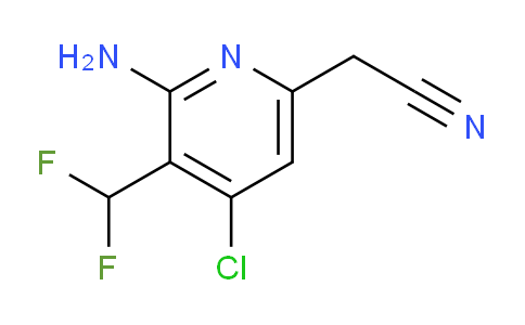 AM208514 | 1805328-56-6 | 2-Amino-4-chloro-3-(difluoromethyl)pyridine-6-acetonitrile