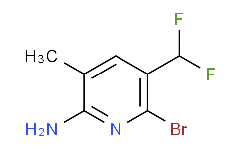 AM208517 | 1806886-72-5 | 2-Amino-6-bromo-5-(difluoromethyl)-3-methylpyridine