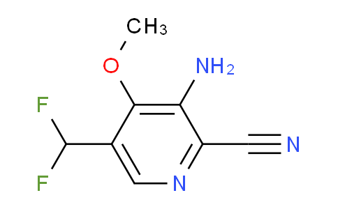 AM208524 | 1806812-16-7 | 3-Amino-2-cyano-5-(difluoromethyl)-4-methoxypyridine