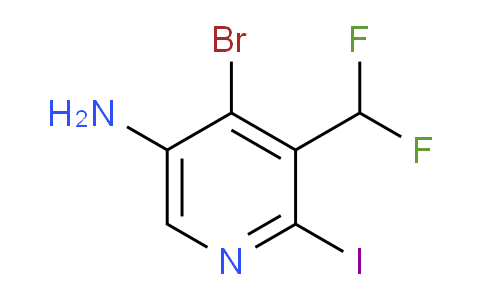 AM208529 | 1806801-57-9 | 5-Amino-4-bromo-3-(difluoromethyl)-2-iodopyridine