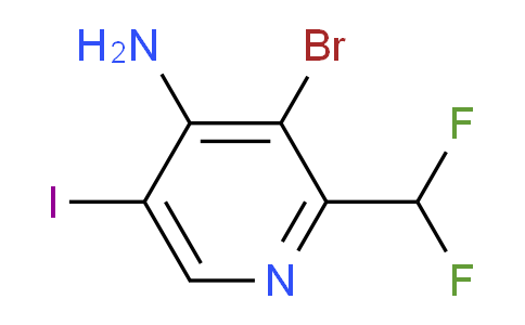 AM208533 | 1805086-98-9 | 4-Amino-3-bromo-2-(difluoromethyl)-5-iodopyridine