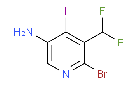 AM208535 | 1805258-96-1 | 5-Amino-2-bromo-3-(difluoromethyl)-4-iodopyridine
