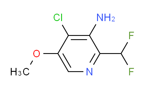 AM208545 | 1806829-85-5 | 3-Amino-4-chloro-2-(difluoromethyl)-5-methoxypyridine