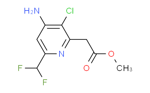 AM208550 | 1806809-06-2 | Methyl 4-amino-3-chloro-6-(difluoromethyl)pyridine-2-acetate