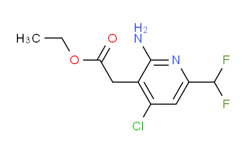 AM208552 | 1803668-74-7 | Ethyl 2-amino-4-chloro-6-(difluoromethyl)pyridine-3-acetate