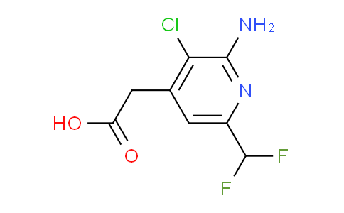 AM208554 | 1805338-18-4 | 2-Amino-3-chloro-6-(difluoromethyl)pyridine-4-acetic acid