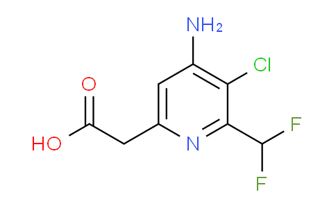 AM208555 | 1805929-64-9 | 4-Amino-3-chloro-2-(difluoromethyl)pyridine-6-acetic acid