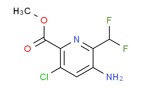 AM208556 | 1804699-65-7 | Methyl 3-amino-5-chloro-2-(difluoromethyl)pyridine-6-carboxylate